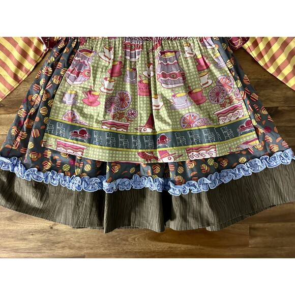 NEW Matilda Jane Heart Soul Pride Coraline & Chrissy Hooded Floral Knit Dress 4 - Picture 6 of 7